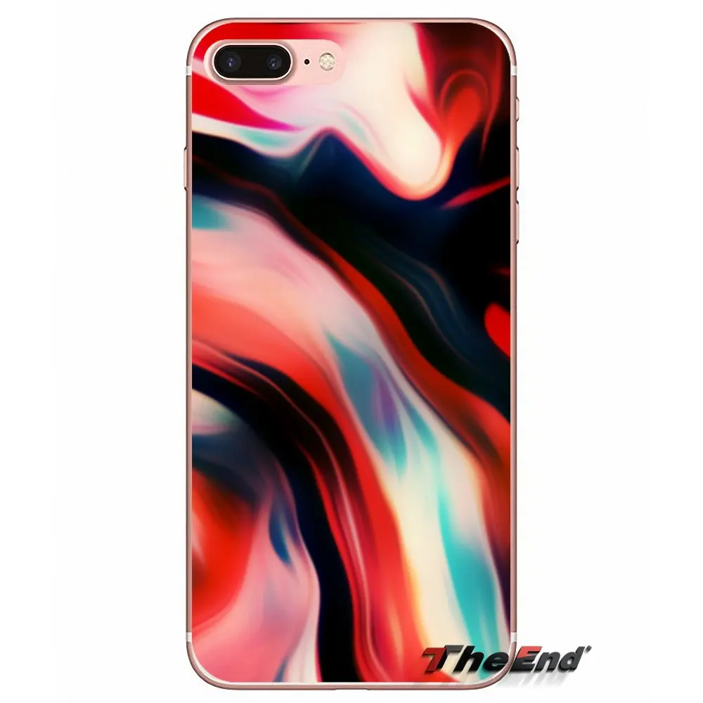 Жидкие обои Чехол для мобильного телефона iPhone X 4 4S 5 5S 5C SE 6 6S 7 8 Plus Samsung Galaxy J1 J3 J5 J7 A3 A5