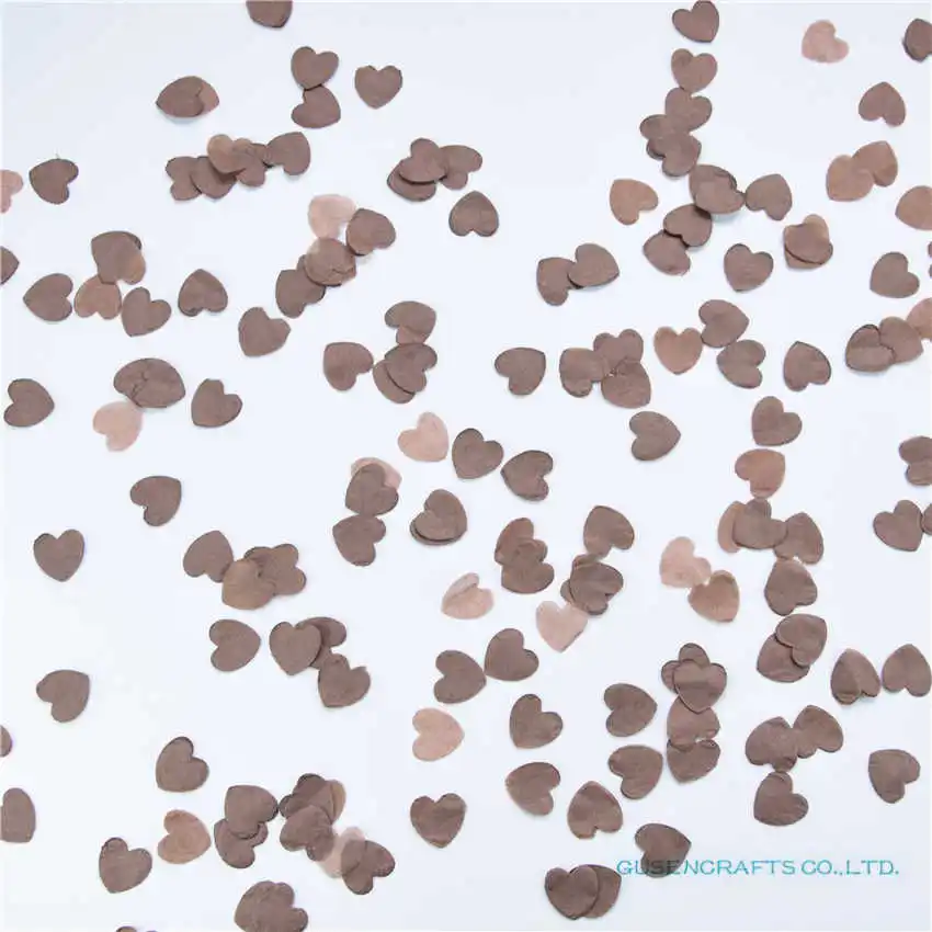 Бумажное конфетти сердечки GSCRAFTS 1500 шт. 
Бумажное конфетти сердечки GSCRAFTS 1500 шт.