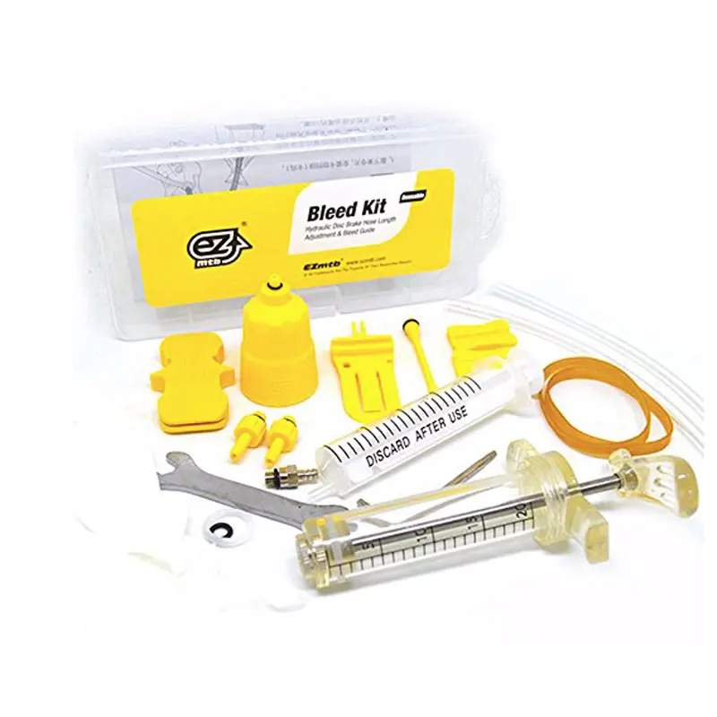 Catazer Bicycle Hydraulic Brake Bleed Tool Kit for Shimano Tektro Magura Brake System MTB Bike Repair Tool
Catazer Bicycle Hydraulic Brake Bleed Tool Kit for Shimano Tektro Magura Brake System MTB Bike Repair Tool