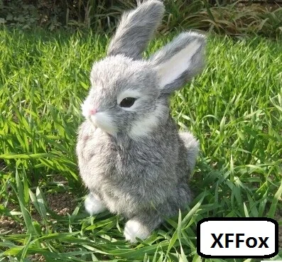 new real life gray rabbit model plastic&furs sitting rabbit doll gift about 22x16cm xf1993
new real life gray rabbit model plastic&furs sitting rabbit doll gift about 22x16cm xf1993