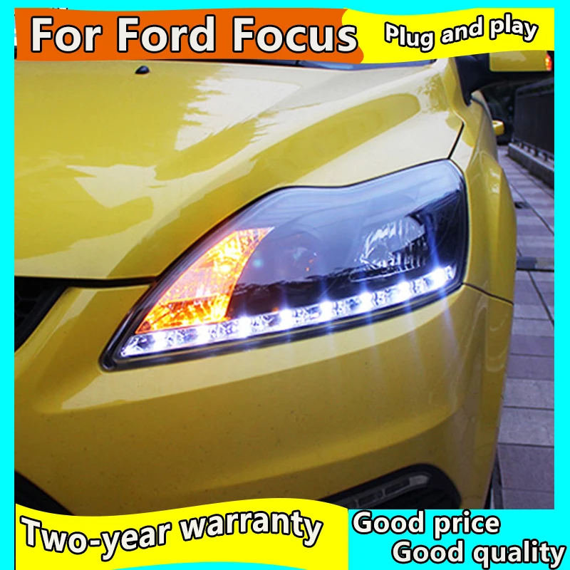 Headlight Assembly for Ford Focus 2009 2010 2011 Left and Right with LED DRL Running Light and Yellow Turning Signal Light
Headlight Assembly for Ford Focus 2009 2010 2011 Left and Right with LED DRL Running Light and Yellow Turning Signal Light