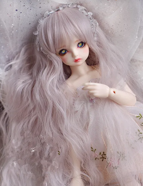Doll wigs High temperature wire silk and pink mixed color wigs available for 1/8 1/6 1/4 1/3 BJD SD DD MDD doll accessories
Doll wigs High temperature wire silk and pink mixed color wigs available for 1/8 1/6 1/4 1/3 BJD SD DD MDD doll accessories
