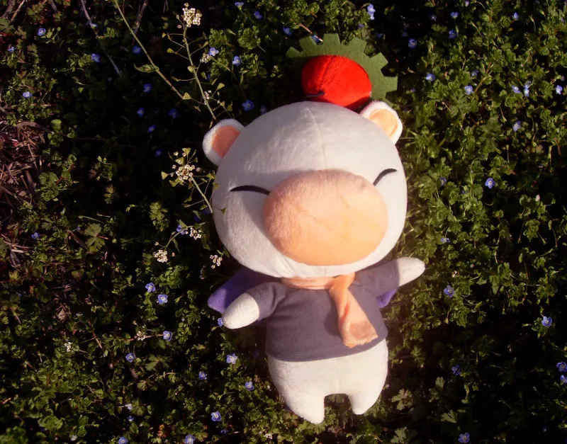 Final Fantasy Type 0 FF00 FF14 Moogle 27 см игрушка для косплея плюшевая мультяшная кукла|toy stuffing|doll