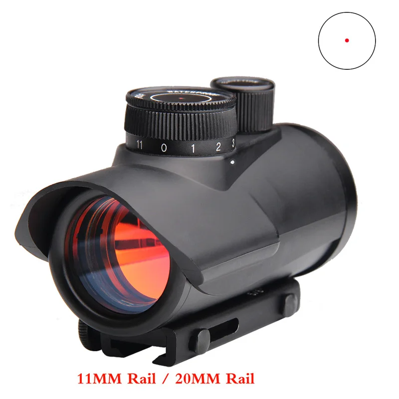 Red Dot Sight Scope Optical Collimator Sight Holographic 1 x 30mm Fit Both 11mm And 20mm Weaver Rail Mount for Tactical Hunting
Red Dot Sight Scope Optical Collimator Sight Holographic 1 x 30mm Fit Both 11mm And 20mm Weaver Rail Mount for Tactical Hunting