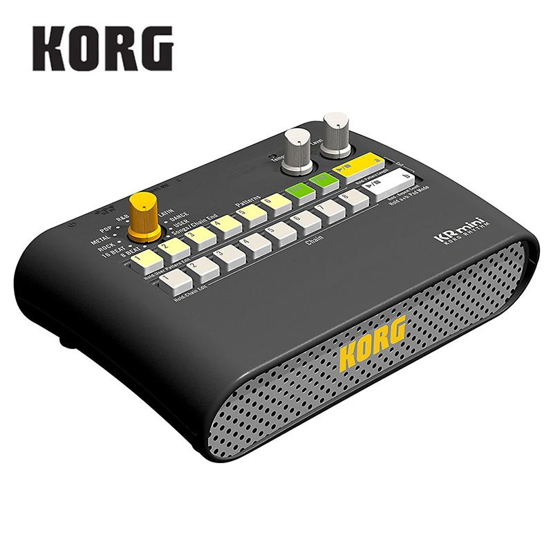 Мини-ритм-барабан Korg KR устройство для тренировки с разнообразными моделями |