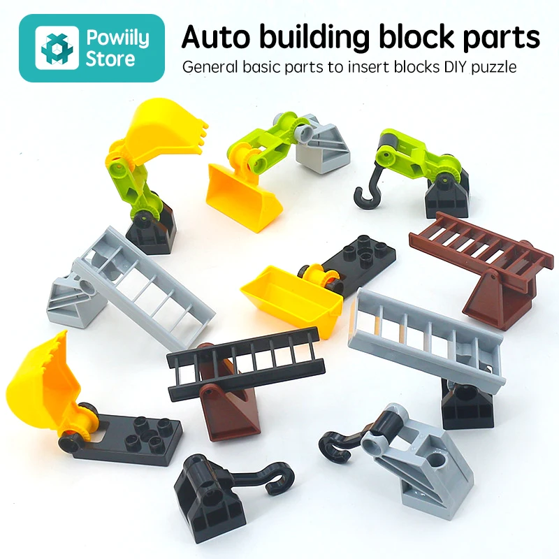 Original Big Building Blocks Trailer Accessory DIY Traffic Hook Rotatable Accessories Compatible Big Size Brick Toys Sets Gift
Original Big Building Blocks Trailer Accessory DIY Traffic Hook Rotatable Accessories Compatible Big Size Brick Toys Sets Gift