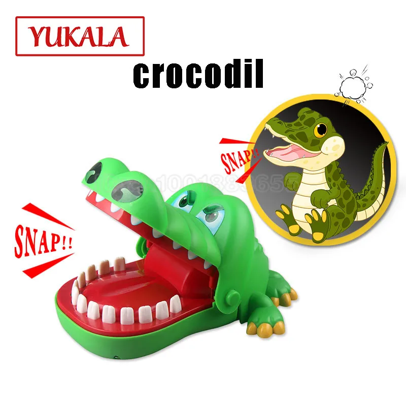 Interactive tricky toy Crocodile dentist random biting fingers toys tricky parent-child interactive children's Party Gift Unisex
Interactive tricky toy Crocodile dentist random biting fingers toys tricky parent-child interactive children's Party Gift Unisex