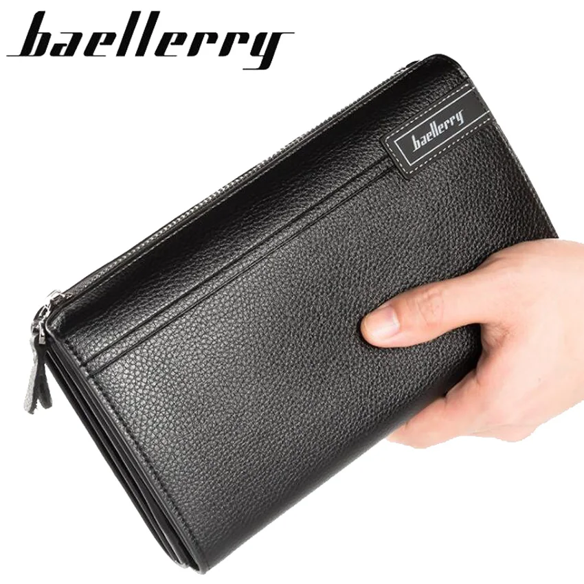 Baellerry Wallet Famous Brand Men Wallets Luxury Long Clutch Leather Purse Wallet Men 100PCS/lot
Baellerry Wallet Famous Brand Men Wallets Luxury Long Clutch Leather Purse Wallet Men 100PCS/lot