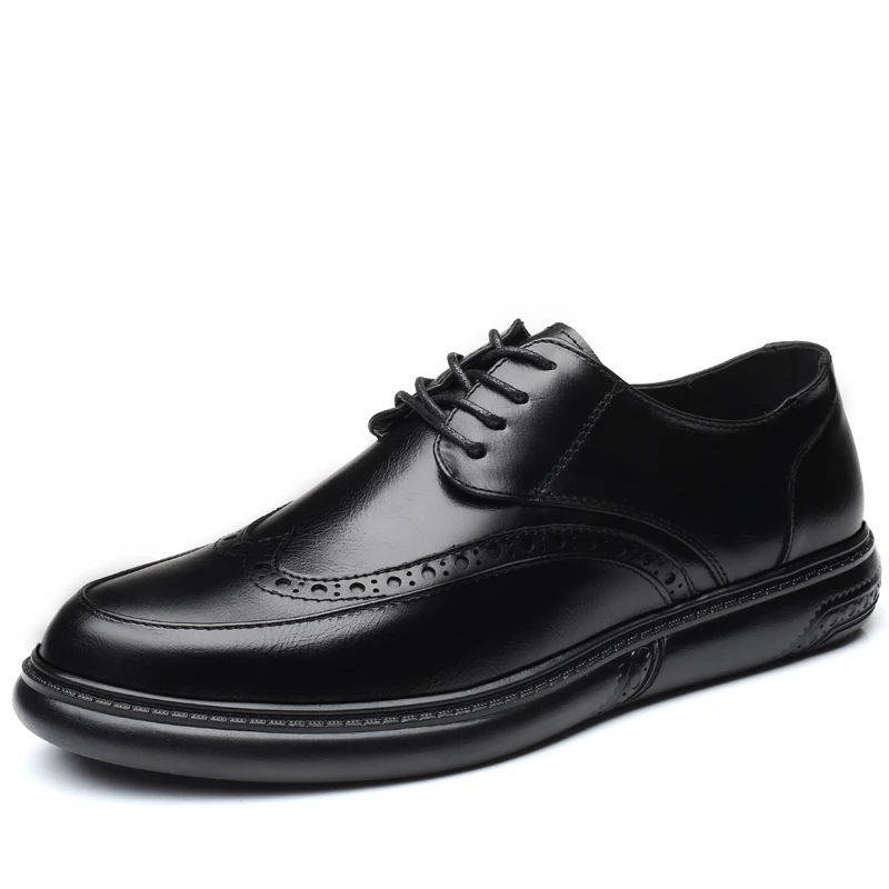 Men Dress Shoes Formal Wedding Leather Shoes Retro Brogue Business Office Men's Flats Oxfords
Men Dress Shoes Formal Wedding Leather Shoes Retro Brogue Business Office Men's Flats Oxfords