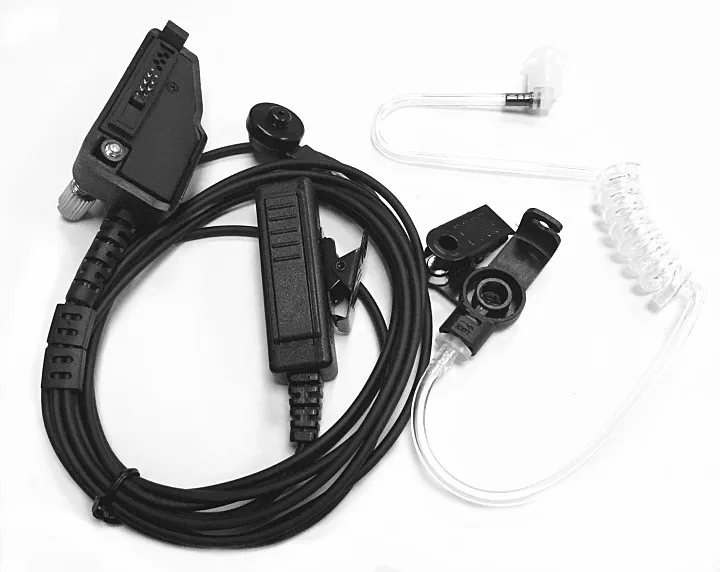 Long PTT air duct headphones for Kenwood NX-200, NX-210, NX-300, TK-190, TK-280, TK-290, TK-380, TK-385, TK-390, TK-480
Long PTT air duct headphones for Kenwood NX-200, NX-210, NX-300, TK-190, TK-280, TK-290, TK-380, TK-385, TK-390, TK-480