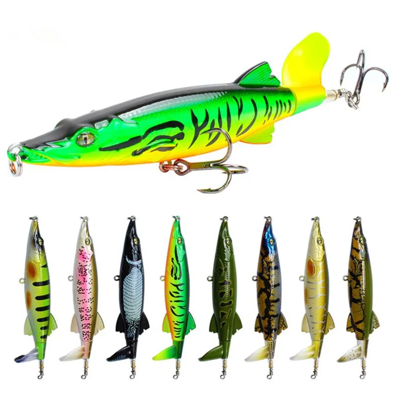 New Style Hot 1Pcs 13cm/16g road lure propeller tractor wave swimming floating pencil fishing lures hard bait bionic bait
New Style Hot 1Pcs 13cm/16g road lure propeller tractor wave swimming floating pencil fishing lures hard bait bionic bait