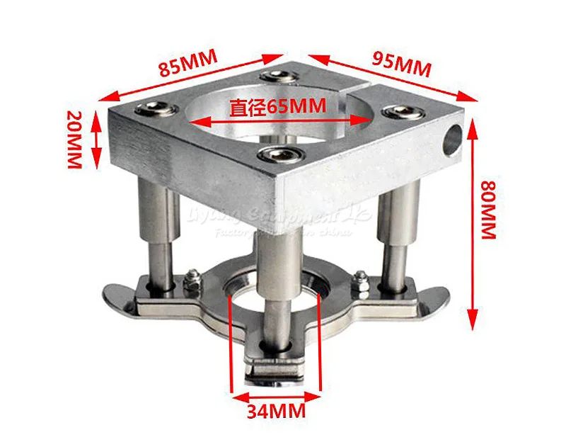 65 мм шпиндель автоматическая пластина давления плавающий подачи для DIY