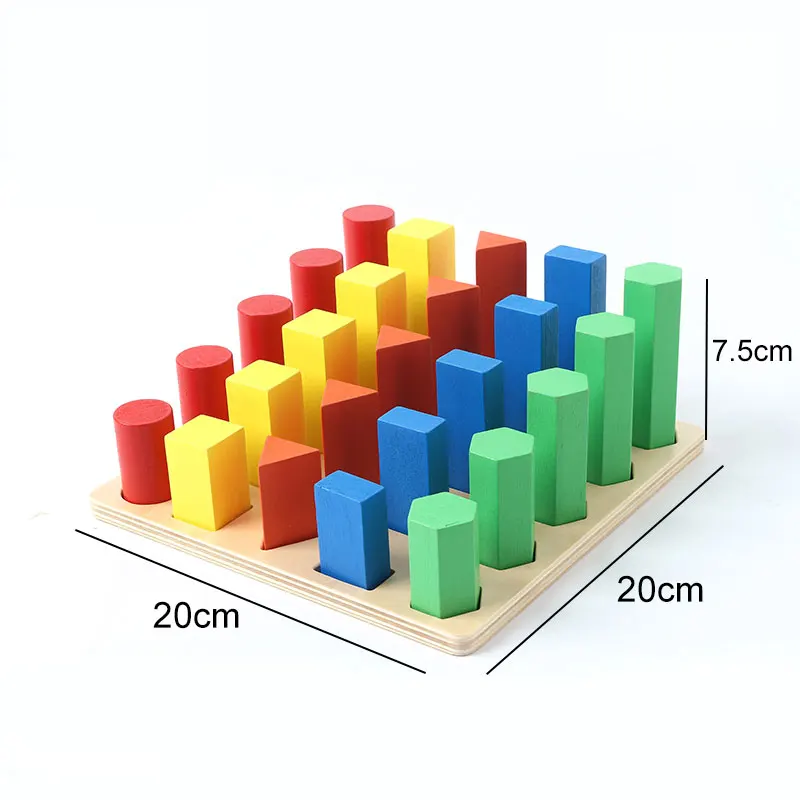 Wooden Montessori Toys Baby Colored Geometry Ladder Preschool Educational Learning Toys for Children Birthday Gift ME2264H
Wooden Montessori Toys Baby Colored Geometry Ladder Preschool Educational Learning Toys for Children Birthday Gift ME2264H