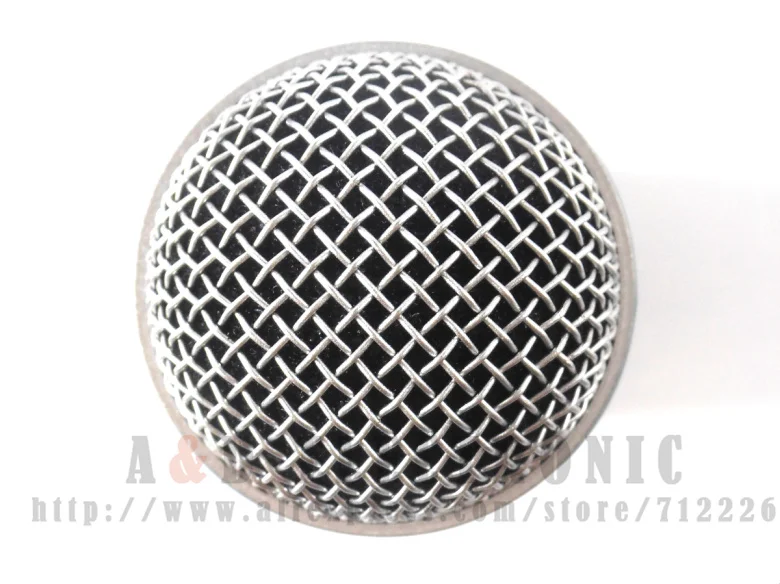 Новая замена шаровая Головка сетка микрофонная решетка с капсулой Для Shure SM58 SM58S