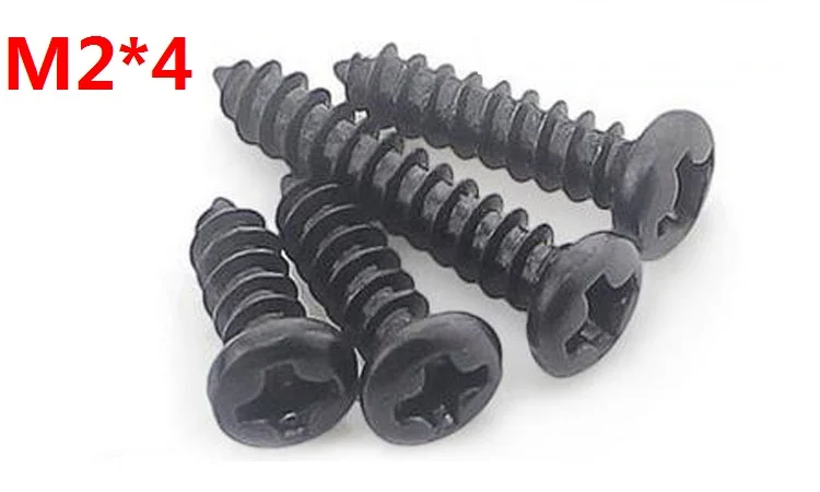 2000PCS M2*4 M2X4 BK Carbon Steel Philips Cross Head Screw Self Tapping Round Head Screw Electronic Screws
2000PCS M2*4 M2X4 BK Carbon Steel Philips Cross Head Screw Self Tapping Round Head Screw Electronic Screws