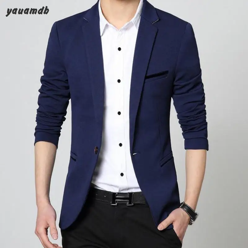 Yauamdb Men Outerwear Spring/Autumn Suit Coat Male Brand Blazer Jacket Casual Business Formal Wedding Dress Clothes 59
Yauamdb Men Outerwear Spring/Autumn Suit Coat Male Brand Blazer Jacket Casual Business Formal Wedding Dress Clothes 59