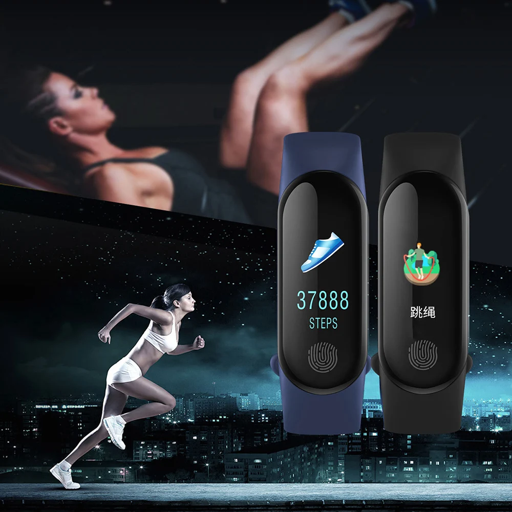 5PCS Sport Smart Band Color Screen Waterproof Fitness Tracker Smart Bracelet Blood Pressure Heart Rate Monitor for Android IOS
5PCS Sport Smart Band Color Screen Waterproof Fitness Tracker Smart Bracelet Blood Pressure Heart Rate Monitor for Android IOS