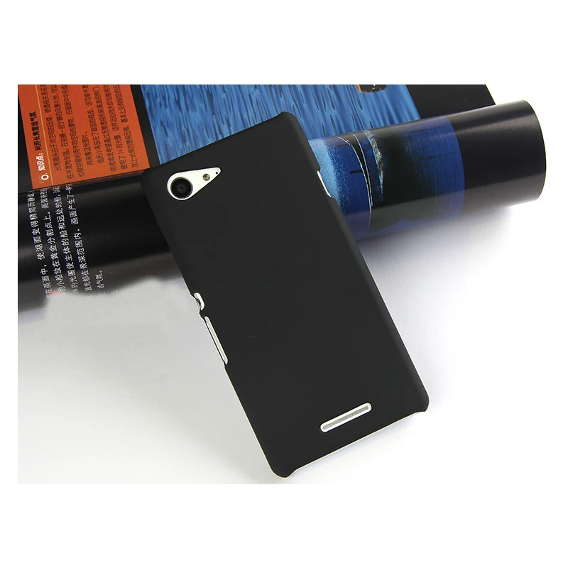 Резиновый жесткий чехол для Sony Xperia E3 матовый E4 Dual E5 накладка тонкий телефона|case for