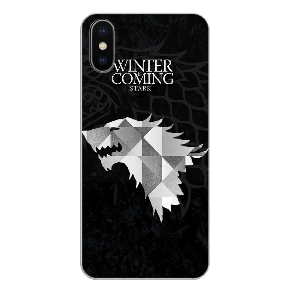 Для Apple iPhone 4 4S 5 5S 5C SE 6 6S 7 8 X XR XS Plus MAX силиконовый чехол для телефона Игра престолов
