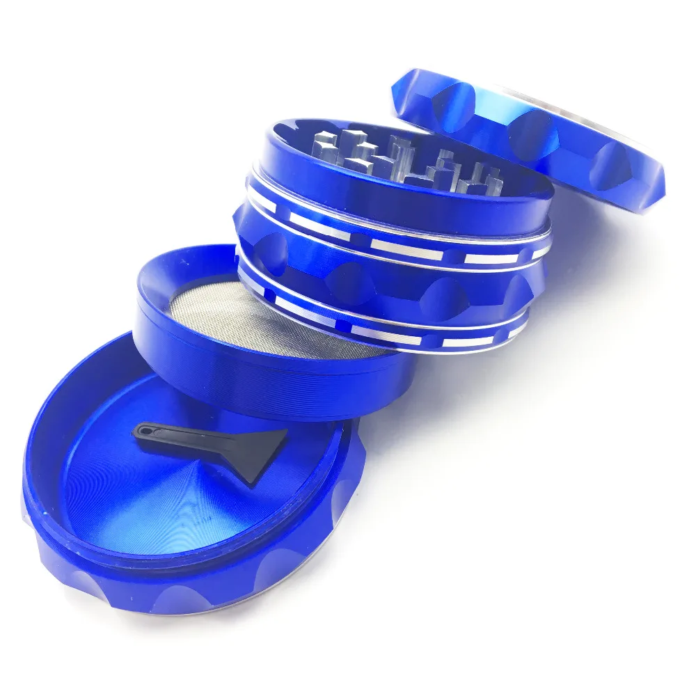 New Arrival Unique Jagged Senior Design 4 layers Blue Dry Grinder For Smoking Use
New Arrival Unique Jagged Senior Design 4 layers Blue Dry Grinder For Smoking Use