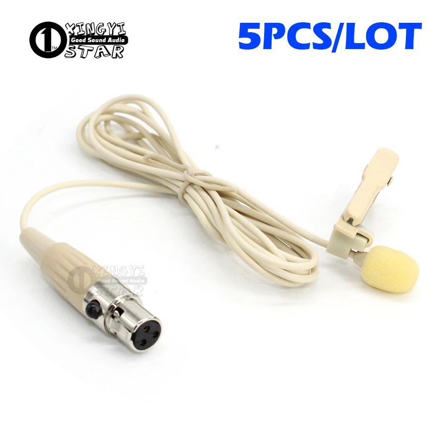 5Pcs Mini XLR 3 Pin TA3F Plug Lapel Mic Lavalier Microfono Tie Clip Microphone Mikrafon For Karaoke Wireless System Transmitter
5Pcs Mini XLR 3 Pin TA3F Plug Lapel Mic Lavalier Microfono Tie Clip Microphone Mikrafon For Karaoke Wireless System Transmitter