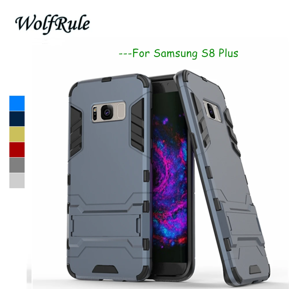 WolfRule Anti-knock For Case Samsung Galaxy S8 Plus Cover 6.2'' Silicone & Plastic Case For Samsung Galaxy S8 Plus Case G955 Bag
WolfRule Anti-knock For Case Samsung Galaxy S8 Plus Cover 6.2'' Silicone & Plastic Case For Samsung Galaxy S8 Plus Case G955 Bag