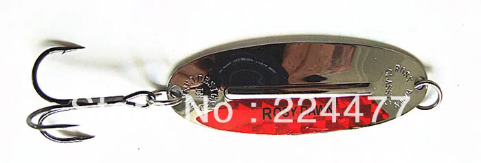 14g/ 6.7cm spoon lure fishing tackle fishing lure sea boat bait cast bait pure copper metal lure china hook for choices
14g/ 6.7cm spoon lure fishing tackle fishing lure sea boat bait cast bait pure copper metal lure china hook for choices