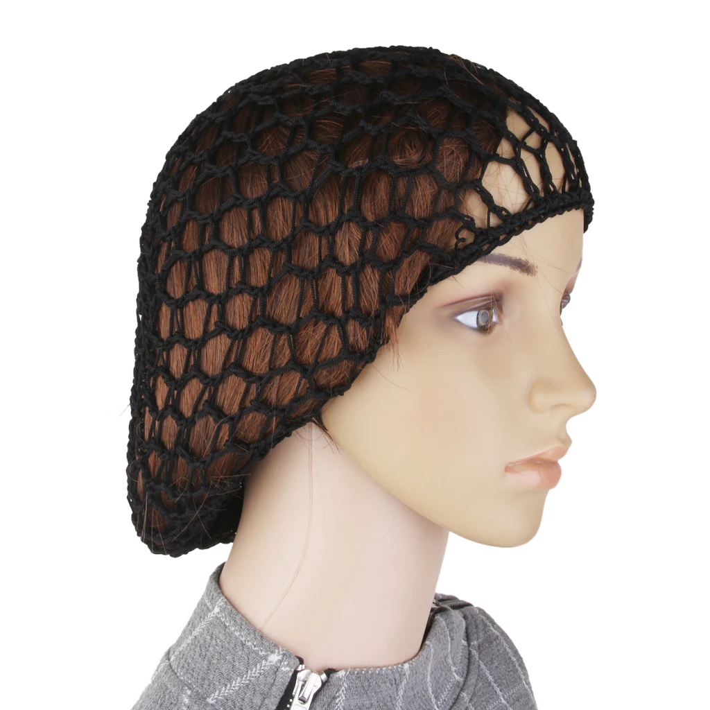 1 Piece Women Soft Rayon Snood Crochet Hairnet Fashionable Black Hair nets Cap Hair Accessories
1 Piece Women Soft Rayon Snood Crochet Hairnet Fashionable Black Hair nets Cap Hair Accessories