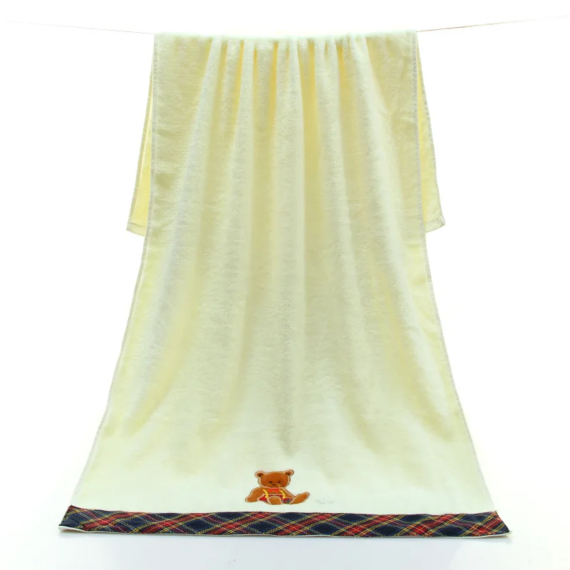 New 70*140cm Thick Luxury Cotton Bath Towels, Bears Pattern SPA Bathroom Beach Terry Bath Towels for Adults,Serviette de Bain
New 70*140cm Thick Luxury Cotton Bath Towels, Bears Pattern SPA Bathroom Beach Terry Bath Towels for Adults,Serviette de Bain