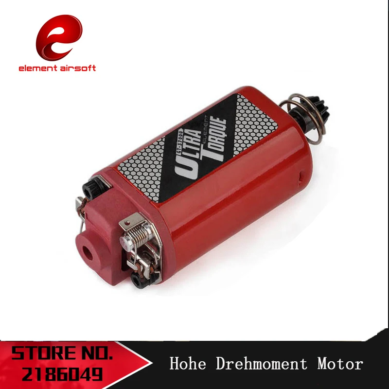 Element Gear High ULTRA Torque Motor for Airsoft M16 / M4 / MP5 / G3 / P90 AEG Engine IN0915
Element Gear High ULTRA Torque Motor for Airsoft M16 / M4 / MP5 / G3 / P90 AEG Engine IN0915