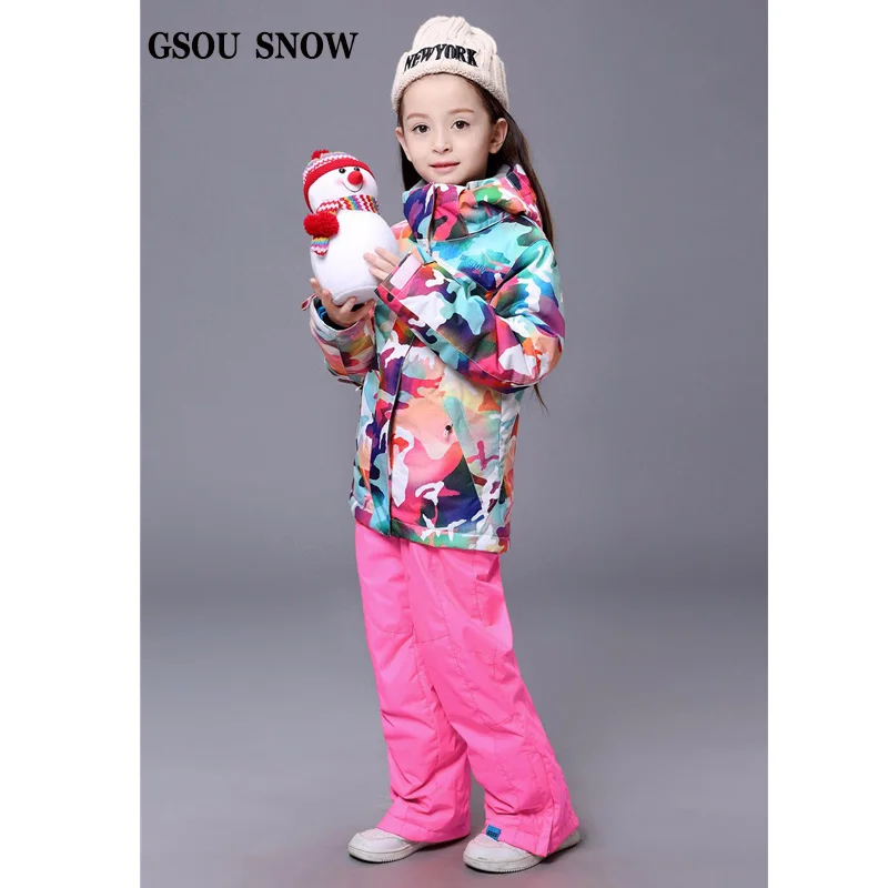 GSOU SNOW NEW Snowboardin Jacket Pants Children Boy's Waterproof Windproof Outdoor Thicken Ski Suit Set Children Snow Ski Sets
GSOU SNOW NEW Snowboardin Jacket Pants Children Boy's Waterproof Windproof Outdoor Thicken Ski Suit Set Children Snow Ski Sets