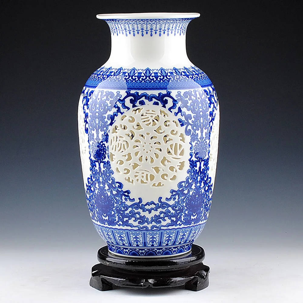 Керамическая фарфоровая ваза Jingdezhen Hongxuan, полая бутылка тыквы, предметы интерьера, современный классический Декор
Керамическая фарфоровая ваза Jingdezhen Hongxuan, полая бутылка тыквы, предметы интерьера, современный классический Декор