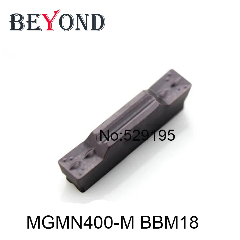 BEYOND 10pcs/box MGMN 400 MGMN400-M BBM18 Internal Grooving Carbide Inserts Lathe Tools Turning Tool Cutter CNC utensili tornio
BEYOND 10pcs/box MGMN 400 MGMN400-M BBM18 Internal Grooving Carbide Inserts Lathe Tools Turning Tool Cutter CNC utensili tornio