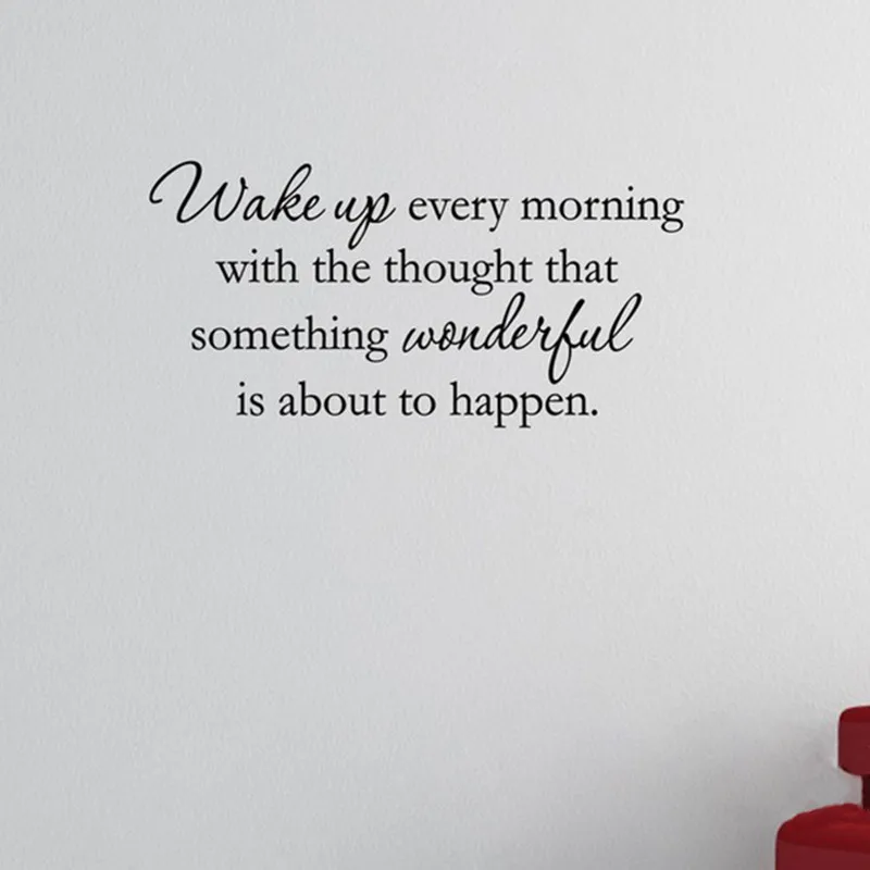 New arrival Free Shipping children's bedroom decor Wake up every morning Inspirational Quote Vinyl Bedroom home decor
New arrival Free Shipping children's bedroom decor Wake up every morning Inspirational Quote Vinyl Bedroom home decor