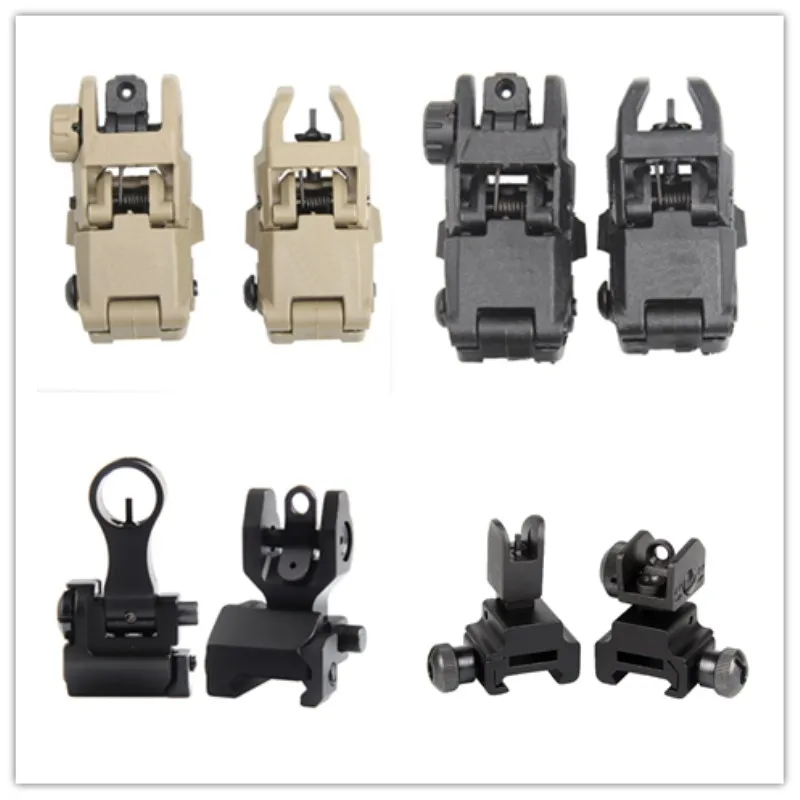Tactical Front Rear Sight Set Folding Design Dual Apertures Polymer Sights Fit Picatinny Rails for M4 M16 AR15 Rifle
Tactical Front Rear Sight Set Folding Design Dual Apertures Polymer Sights Fit Picatinny Rails for M4 M16 AR15 Rifle