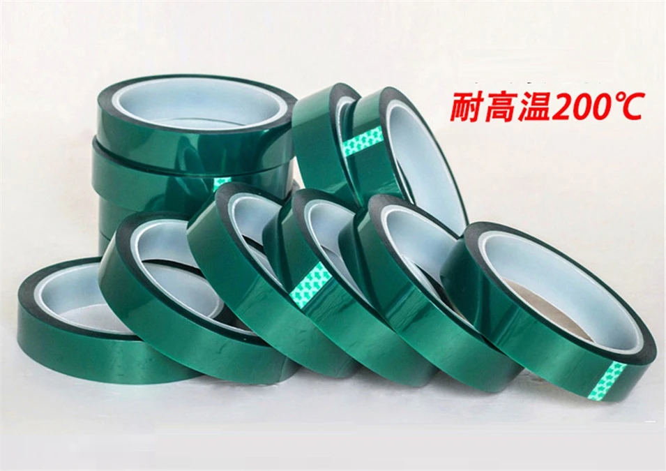 66 Meters x Thickness 0.06mm High Temperature Green PET Tape PCB Masking Tape 50mm/100mm/120mm/200mm/400mm
66 Meters x Thickness 0.06mm High Temperature Green PET Tape PCB Masking Tape 50mm/100mm/120mm/200mm/400mm