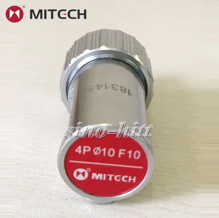 Датчик дурального элемента Mitech 4P F10 dia10 для ультразвукового дефектоскопа |