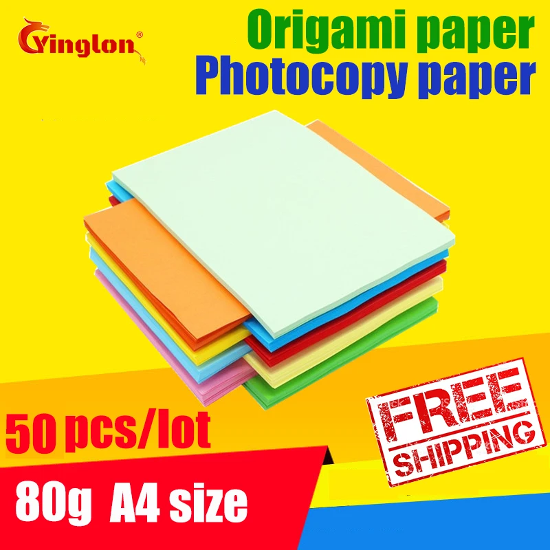 Free shipping a4 paper printer tracing copy paper 10 Color 100pcs/lot a4 paper 80gsm Children Handwork DIY Card Scrapbook drop
Free shipping a4 paper printer tracing copy paper 10 Color 100pcs/lot a4 paper 80gsm Children Handwork DIY Card Scrapbook drop