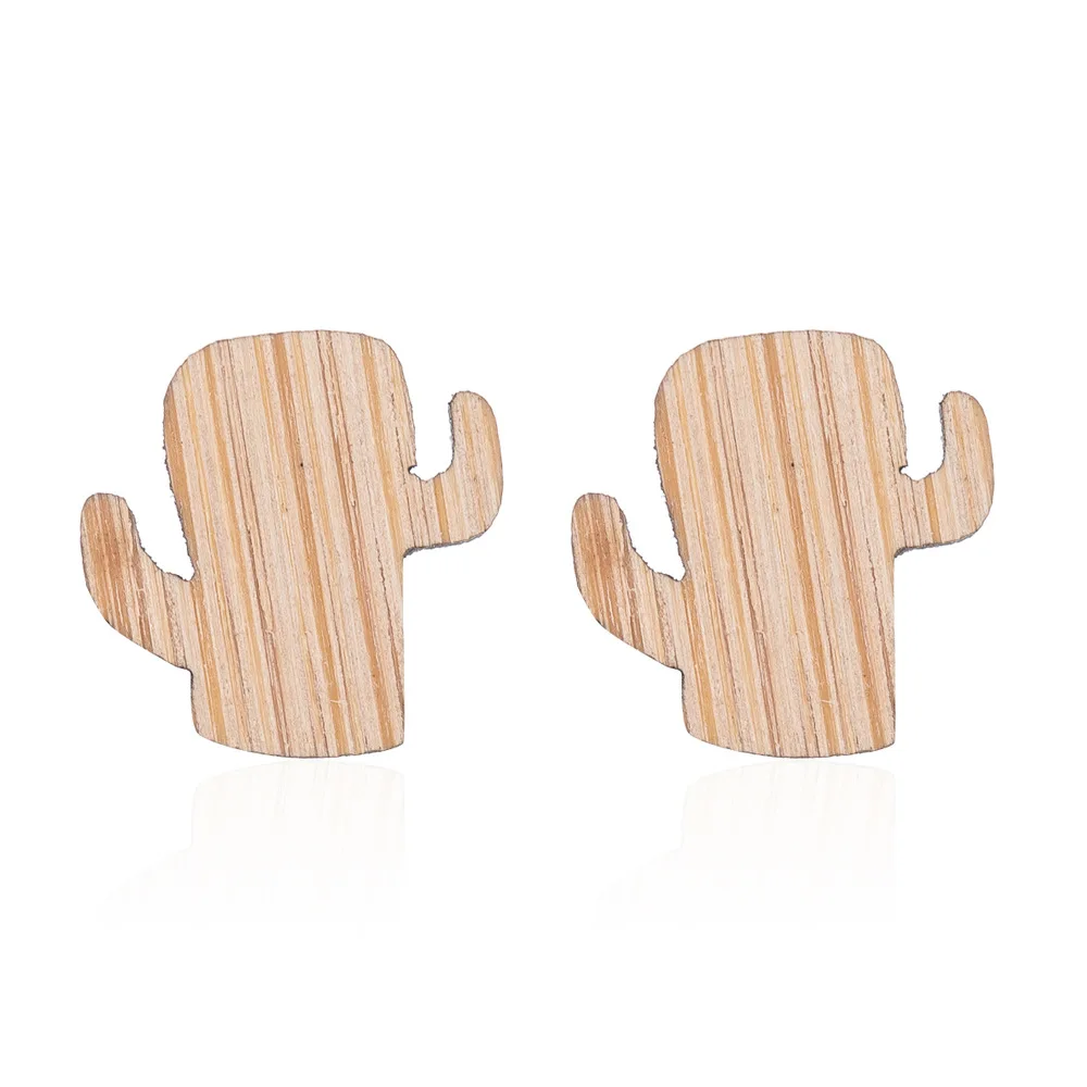 Daisies Cute Cactus Shape Wooden Stud Earrings Cereus Cacti For Women Men Jewelry Couple Bijoux Femme Birthday Party Gift
Daisies Cute Cactus Shape Wooden Stud Earrings Cereus Cacti For Women Men Jewelry Couple Bijoux Femme Birthday Party Gift