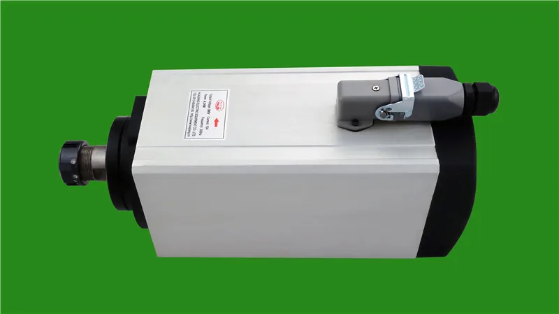 6HP 4.5KW 18000 об/мин ER25 квадратный деревообрабатывающий двигатель шпинделя
