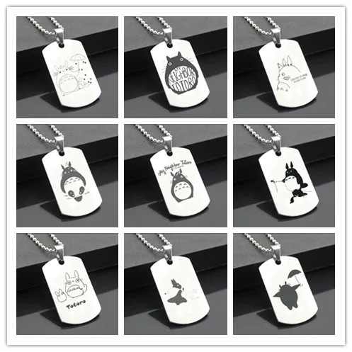 Perfect JL Tonari no Totoro Western Style Army card Personalized Diy Letters Pendant Steel Necklace personality Gifts LM01
Perfect JL Tonari no Totoro Western Style Army card Personalized Diy Letters Pendant Steel Necklace personality Gifts LM01
