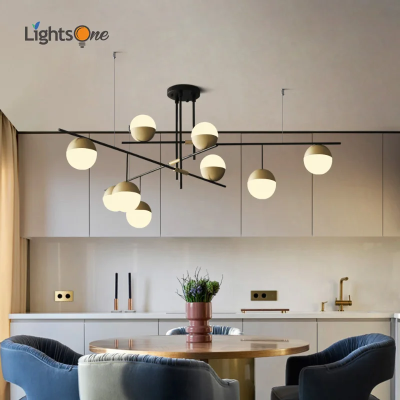 Роскошная Подвесная лампа в стиле постмодерн для гостиной дизайнерская