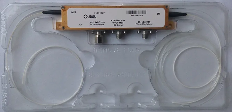 JDSU CATV 598422F 21012727 lithium niobate fiber optic modulator 598422 f
JDSU CATV 598422F 21012727 lithium niobate fiber optic modulator 598422 f