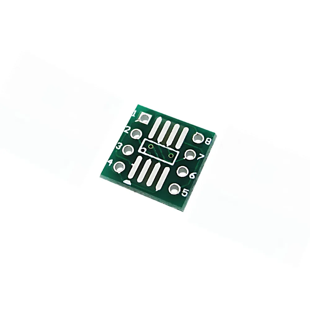 HAILANGNIAO 100 шт./лот SO8 MSOP8 SOIC8 TSSOP8 SOP8 адаптер с поворотом DIP8 IC пластина PCB PB FREE без