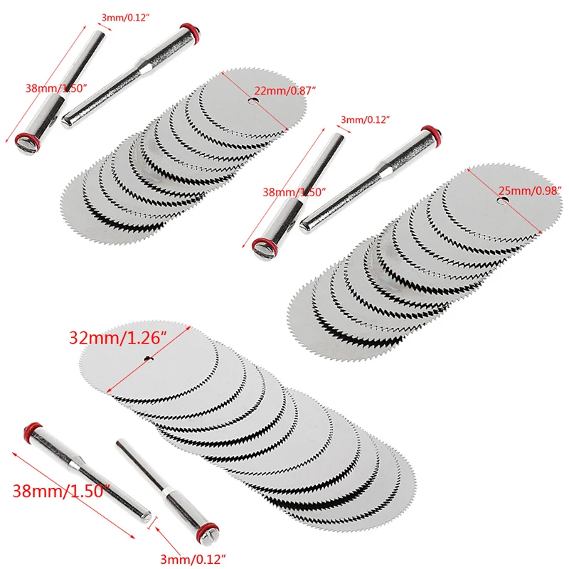 10PCS/SET Wood Saw Blade Disc + 2 x Rod Dremel Rotary Cutting Tool 10 x 25mm Drop Shipping Support
10PCS/SET Wood Saw Blade Disc + 2 x Rod Dremel Rotary Cutting Tool 10 x 25mm Drop Shipping Support