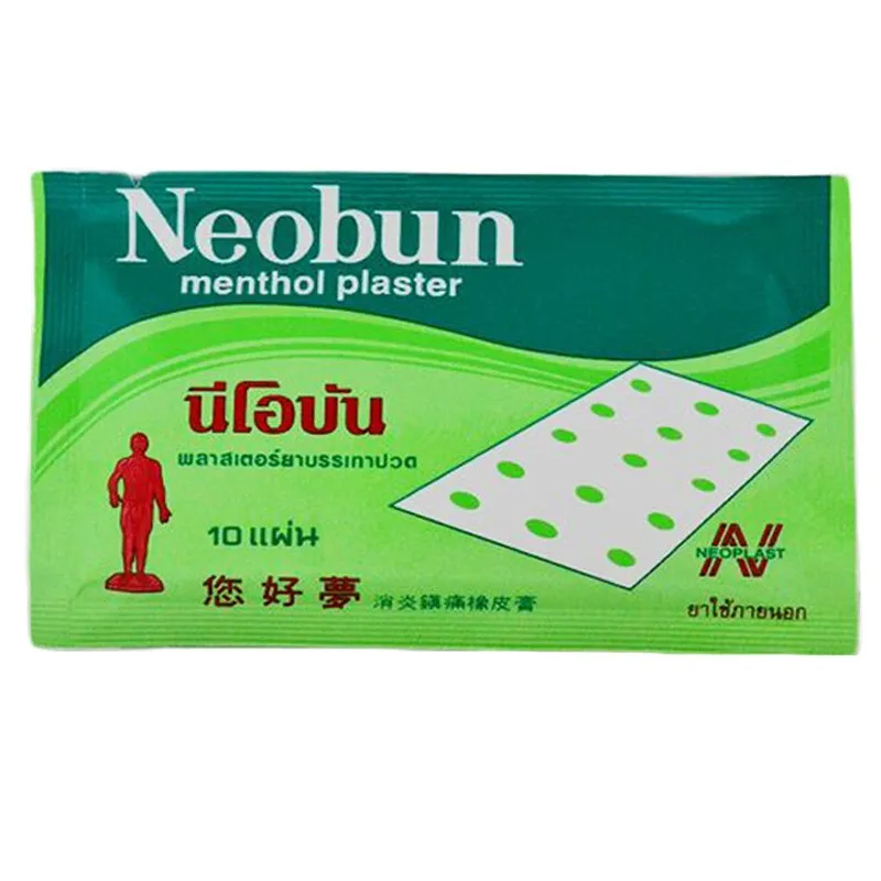 Menthol 40pcs/4bags Thailand Pain Relief Paste Treatment Arthritis Periarthritis Patch Joint Pain Relif Relaxing Massage Plaster
Menthol 40pcs/4bags Thailand Pain Relief Paste Treatment Arthritis Periarthritis Patch Joint Pain Relif Relaxing Massage Plaster