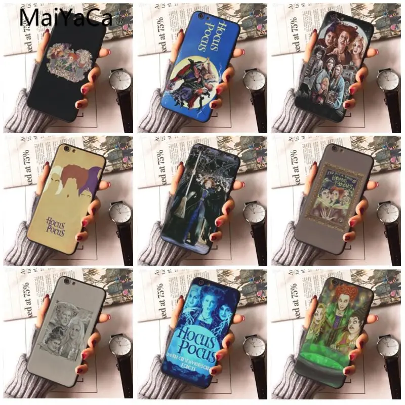 Персональный чехол для телефона MaiYaCa hocus pocus iphone 5s 5c SE 6s 6plus 7 8X8plus|Чехлы-накладки| |