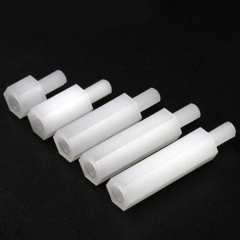 500pcs M3*9+6 White Nylon Standoff Spacer Hex Plastic Male Female Spacing Screws PCB Board Pillar
500pcs M3*9+6 White Nylon Standoff Spacer Hex Plastic Male Female Spacing Screws PCB Board Pillar