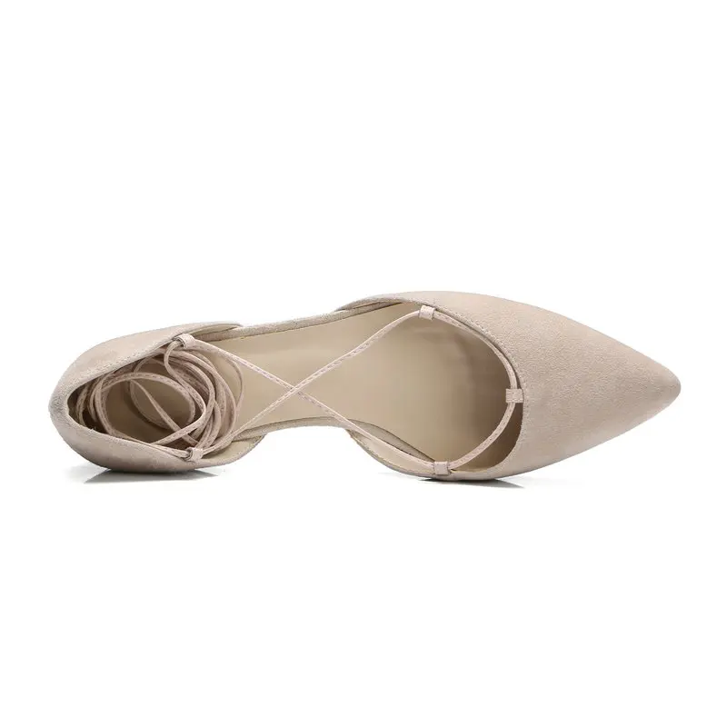 Salu Sandals Women Summer Suede Leather Lace-up Sandals Shoes Woman Female Sandals Flat Heels Sandals
Salu Sandals Women Summer Suede Leather Lace-up Sandals Shoes Woman Female Sandals Flat Heels Sandals