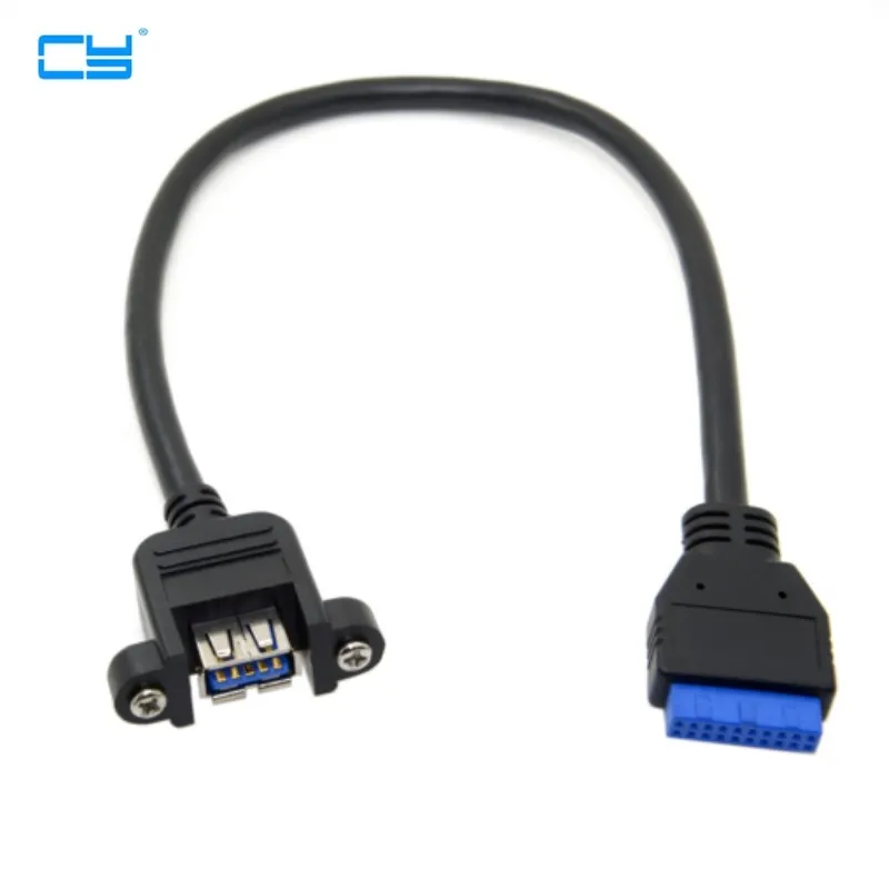 USB 3,0 один порт A гнездо винтовое крепление Тип до вверх угловой материнской платы 20-контактный разъем кабеля 25 см
USB 3,0 один порт A гнездо винтовое крепление Тип до вверх угловой материнской платы 20-контактный разъем кабеля 25 см